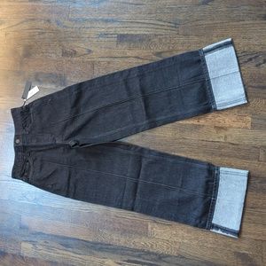 NWT Banana Republic Pintuck Jeans - Size 24 - Black